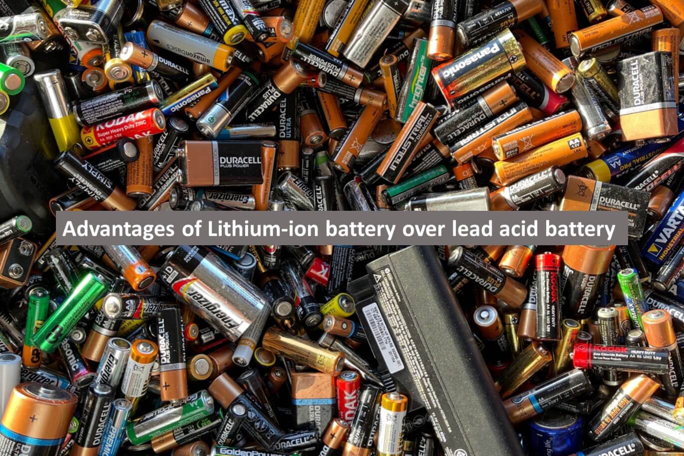 Advantages of Lithium-ion Battery Over Lead Acid Battery
