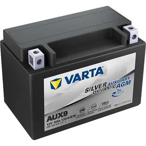 AUX9 VARTA Premium Aux Car Battery 12V 9AH – Midland Battery Centre