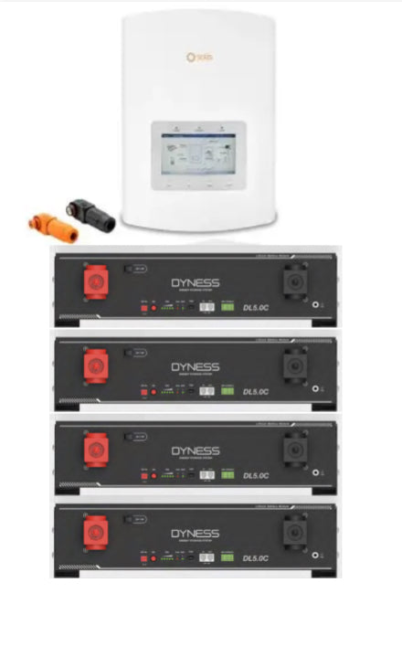 Solis 5KW Hybrid Inverter + Dyness 20.5kWh Battery Bank