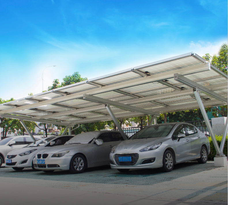 Clenergy Car Port 18 Panels 550W/650W