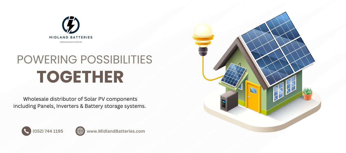 Solar PV Wholesale Distributor Ireland - Midland Batteries