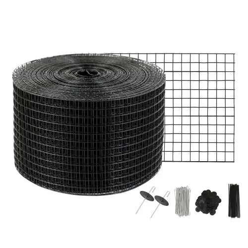 Solar Mesh Bird Deterrent - 30m Roll with 100 Black Clips